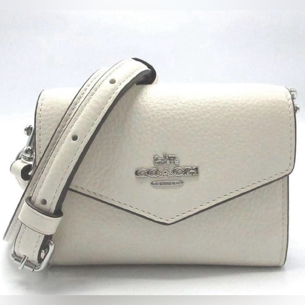 NWOT COACH Mini Leather Crossbody Bag/Wallet 😍❤️ - Picture 10 of 16